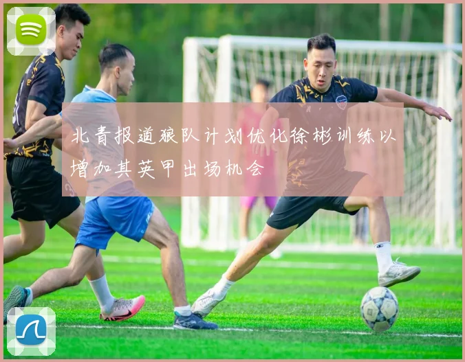 北青报道狼队计划优化徐彬训练以增加其英甲出场机会